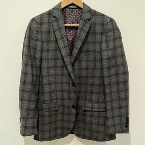 Paisley & Gray Plaid Blazer